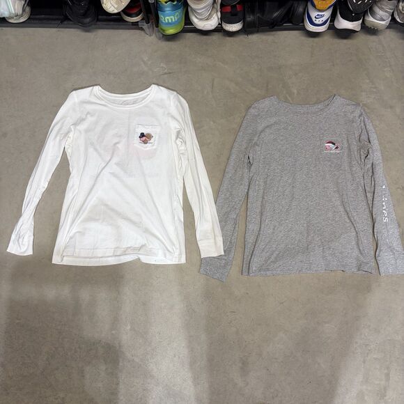 Lot Of 6 Vineyard Vines Women’s Size XS Long Sleeve Tee T Shirts - Picture 6 of 8